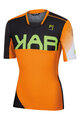 KARPOS Cycling short sleeve jersey - VERVE - orange/black