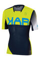 KARPOS Cycling short sleeve jersey - VERVE - yellow/blue