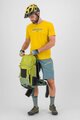 KARPOS Cycling short sleeve t-shirt - VAL FEDERIA - yellow