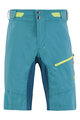 KARPOS Cycling shorts without bib - VAL VIOLA - turquoise