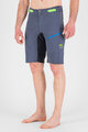 KARPOS Cycling shorts without bib - VAL VIOLA - grey