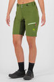 KARPOS Cycling shorts without bib - VAL VIOLA - green