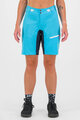 KARPOS Cycling shorts without bib - VAL VIOLA - turquoise