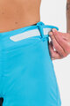 KARPOS Cycling shorts without bib - VAL VIOLA - turquoise