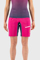 KARPOS Cycling shorts without bib - VAL VIOLA - pink