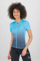 KARPOS Cycling short sleeve jersey - VERVE EVO - turquoise