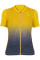 KARPOS Cycling short sleeve jersey - VERVE EVO - yellow/blue