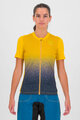 KARPOS Cycling short sleeve jersey - VERVE EVO - yellow/blue