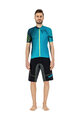 KARPOS Cycling short sleeve jersey - GREEN FIRE - turquoise