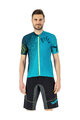 KARPOS Cycling short sleeve jersey - GREEN FIRE - turquoise