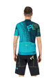 KARPOS Cycling short sleeve jersey - GREEN FIRE - turquoise