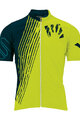 KARPOS Cycling short sleeve jersey - GREEN FIRE - yellow/blue