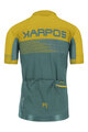 KARPOS Cycling short sleeve jersey - GREEN FIRE - yellow/green