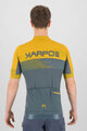 KARPOS Cycling short sleeve jersey - GREEN FIRE - yellow/green