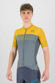 KARPOS Cycling short sleeve jersey - GREEN FIRE - yellow/green