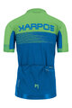 KARPOS Cycling short sleeve jersey - GREEN FIRE - green/blue