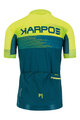 KARPOS Cycling short sleeve jersey - GREEN FIRE - yellow/green