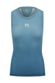 KARPOS Cycling sleeveless jersey - VERVE MESH - light blue