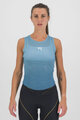 KARPOS Cycling sleeveless jersey - VERVE MESH - light blue