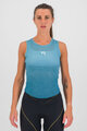 KARPOS Cycling sleeveless jersey - VERVE MESH - light blue