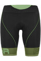 KARPOS Cycling shorts without bib - VERVE EVO - black/green