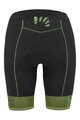 KARPOS Cycling shorts without bib - VERVE EVO - black/green