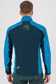 KARPOS Cycling windproof jacket - VAL VIOLA - blue