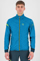 KARPOS Cycling windproof jacket - VAL VIOLA - blue