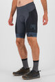 KARPOS Cycling shorts without bib - VERVE - black/grey