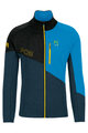 KARPOS hoodie - VAL VIOLA FULL-ZIP - blue/black