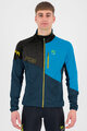 KARPOS hoodie - VAL VIOLA FULL-ZIP - blue/black