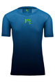 Cycling short sleeve jersey - VERVE MESH - blue/black