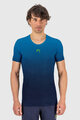 Cycling short sleeve jersey - VERVE MESH - blue/black