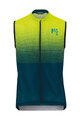 KARPOS Cycling sleeveless jersey - VAIL VIOLA  - yellow/green