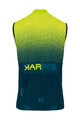 KARPOS Cycling sleeveless jersey - VAIL VIOLA  - yellow/green