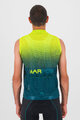 KARPOS Cycling sleeveless jersey - VAIL VIOLA  - yellow/green