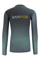 KARPOS Cycling summer long sleeve jersey - VAL DI DENTRO - grey