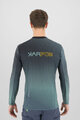 KARPOS Cycling summer long sleeve jersey - VAL DI DENTRO - grey