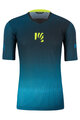 KARPOS Cycling short sleeve jersey - VAL DI DENTRO - blue/black