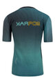 KARPOS Cycling short sleeve jersey - VAL DI DENTRO - grey/green