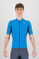 KARPOS Cycling short sleeve jersey - PRALONGIA EVO - blue