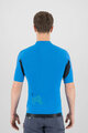 KARPOS Cycling short sleeve jersey - PRALONGIA EVO - blue