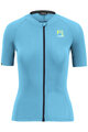 KARPOS Cycling short sleeve jersey - PRALONGIA EVO - light blue