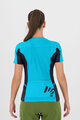 KARPOS Cycling short sleeve jersey - PRALONGIA EVO - light blue