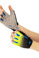 KARPOS Cycling fingerless gloves - FEDERIA - yellow/black