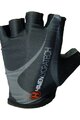 HAVEN Cycling fingerless gloves - LYCRATECH - black/grey