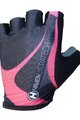 HAVEN Cycling fingerless gloves - LYCRATECH - black/pink