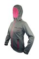 HAVEN Cycling thermal jacket - THERMOTEC WOMEN - grey/pink