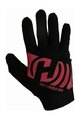 HAVEN Cycling long-finger gloves - PURE - black/pink