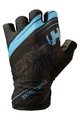 HAVEN Cycling fingerless gloves - PENNUTO - black/blue